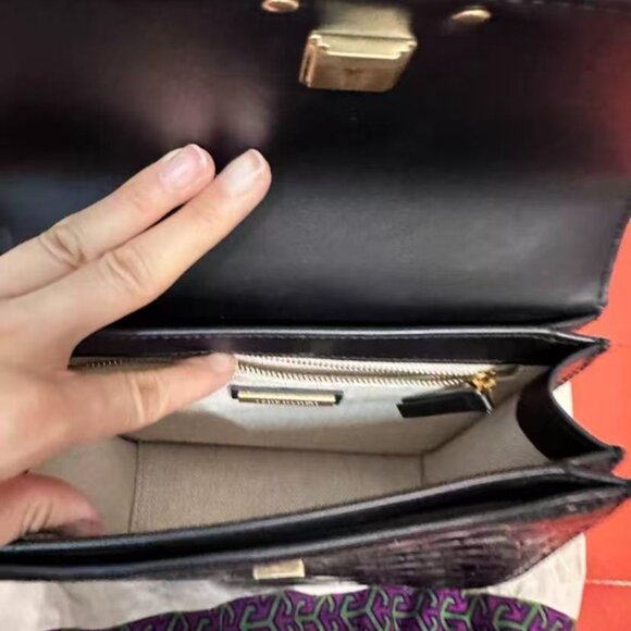 NEW TORY BURCH britten black shoulder bag - Picture 5 of 6